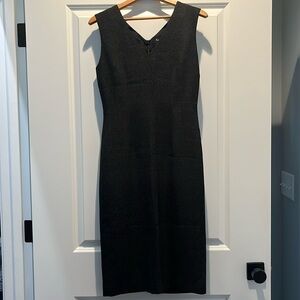 Vintage EUC- Agnès B vneck dress. Size 2 US/36EU 1990s NYC Style.